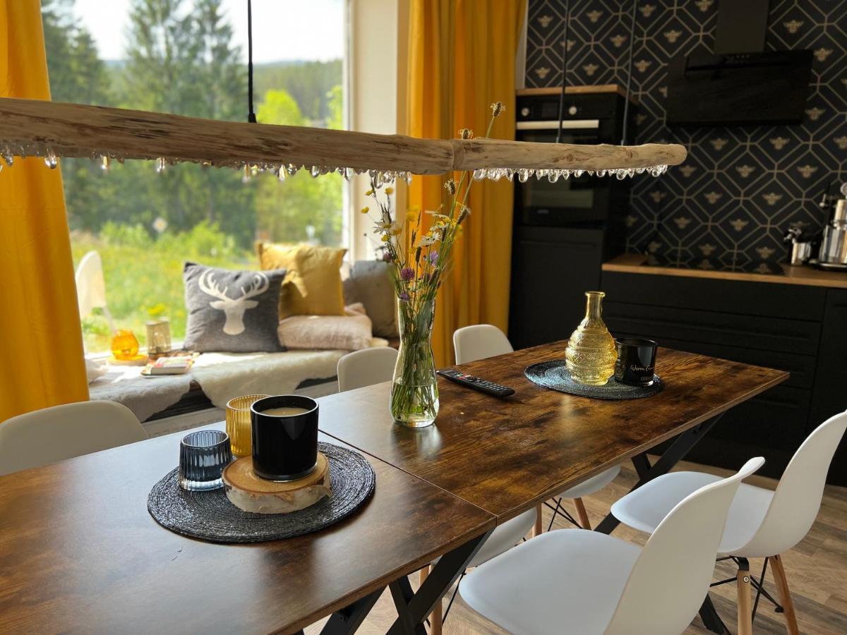 Bavaria Mountain Lodge Ski Arber Osser Bayrischer Wald Designer Ferienwohnung โลห์แบร์ก ภายนอก รูปภาพ