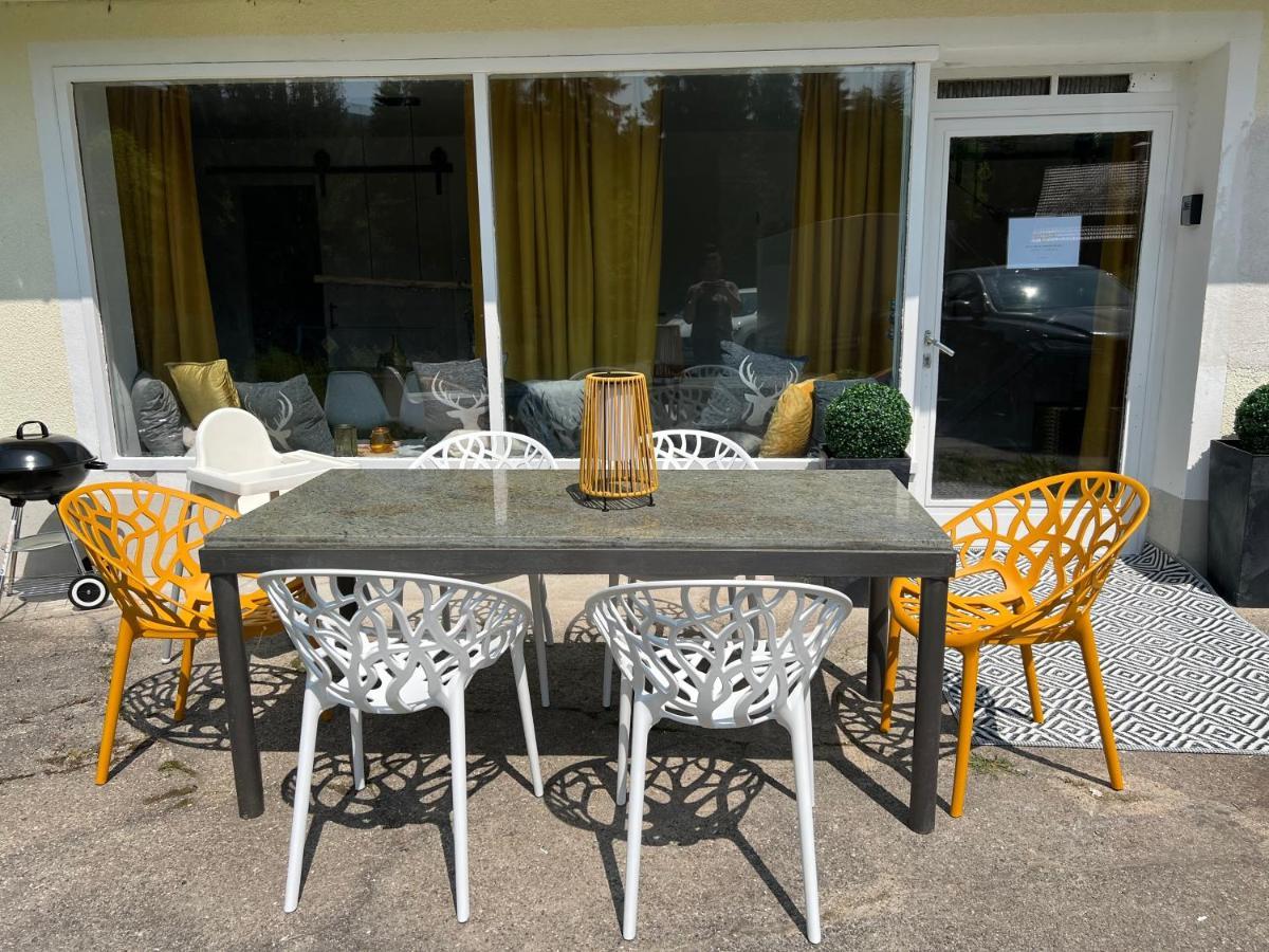 Bavaria Mountain Lodge Ski Arber Osser Bayrischer Wald Designer Ferienwohnung โลห์แบร์ก ภายนอก รูปภาพ