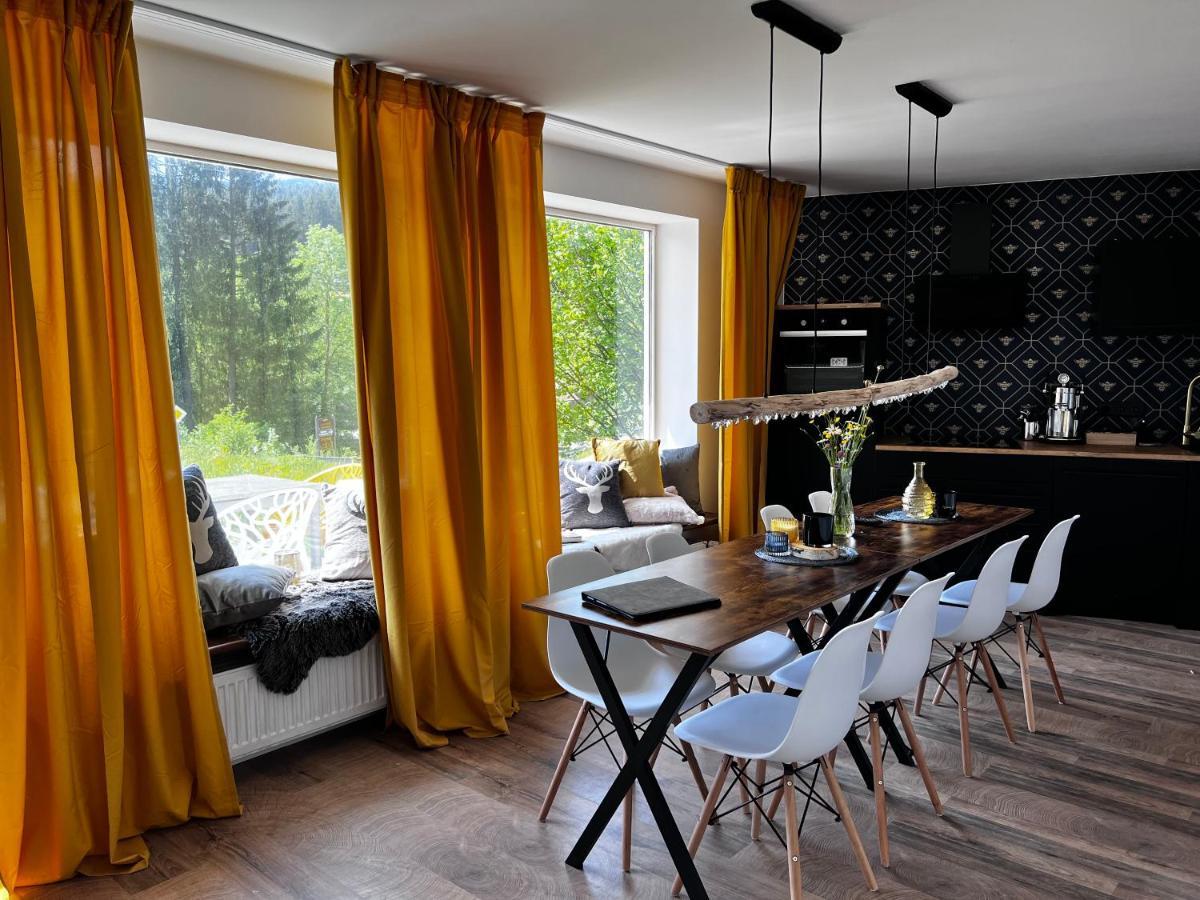 Bavaria Mountain Lodge Ski Arber Osser Bayrischer Wald Designer Ferienwohnung โลห์แบร์ก ภายนอก รูปภาพ